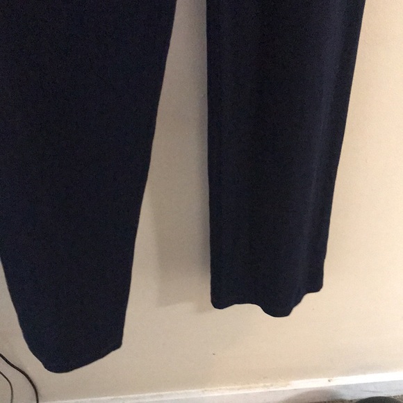 VINCE CAMUTO BLOUSON NAVY JUMPSUIT SIZE 2 - Picture 7 of 11